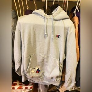 champion hoodie. brand new barley worn